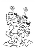 coloring page Bollie and Billie